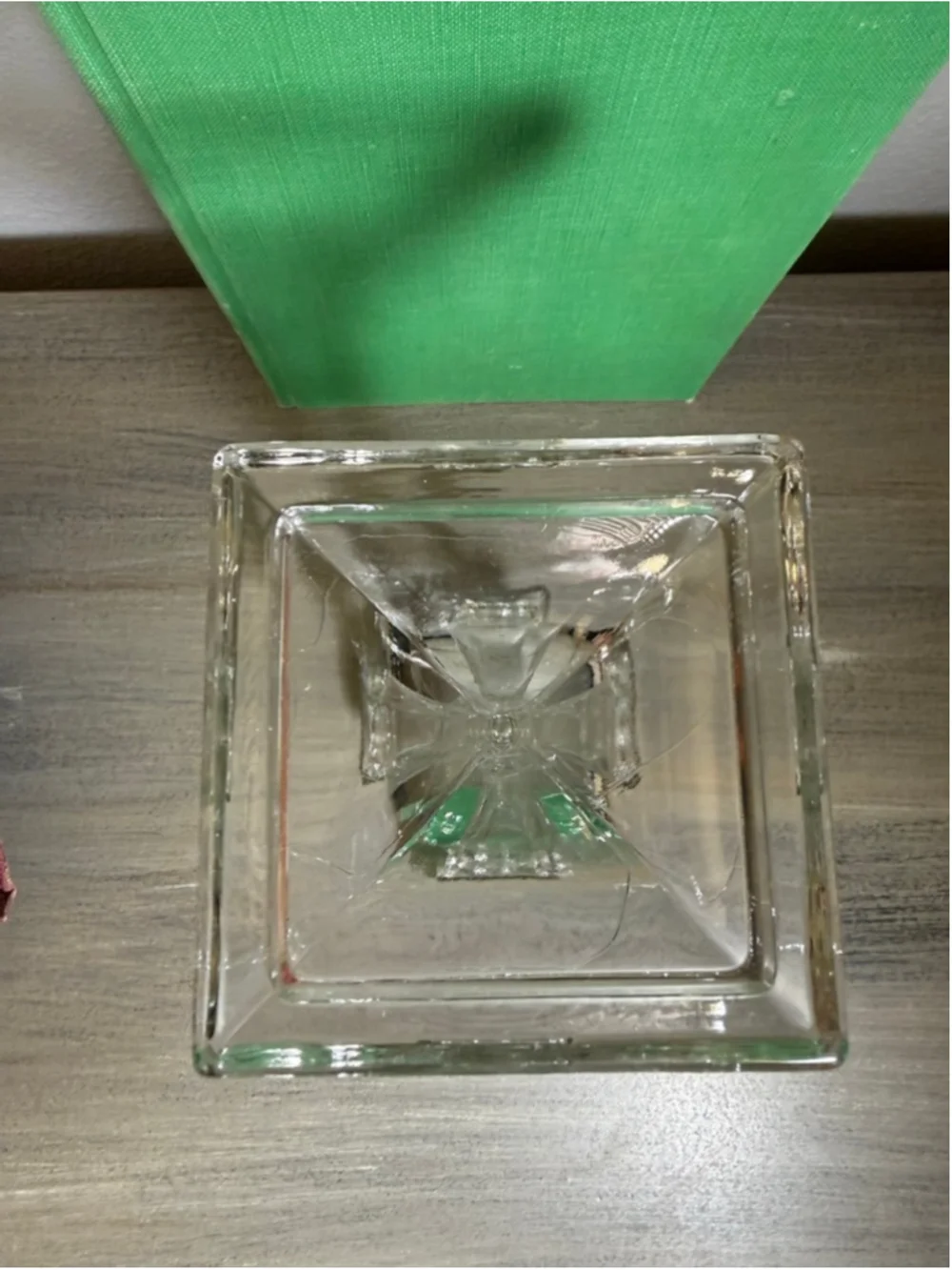 Unbranded vintage clear